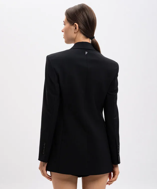 Dondup Black jacket with wool