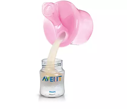 Dosificador de leche avent rosado