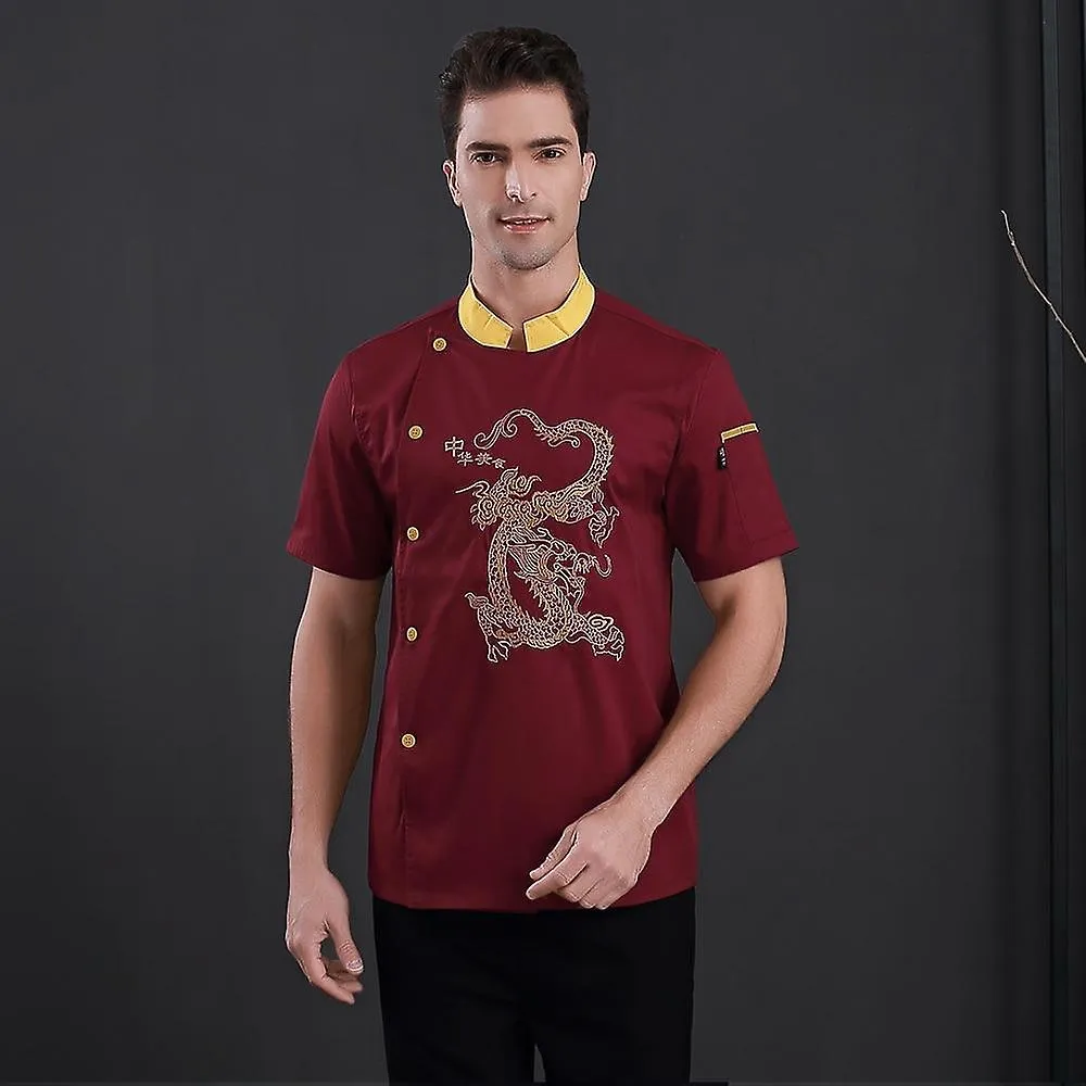 Dragon Embroidery Chef Jacket