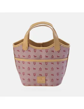 EL CABALLO bolso de mano con bandolera para mujer en calidad logo estampado sintético