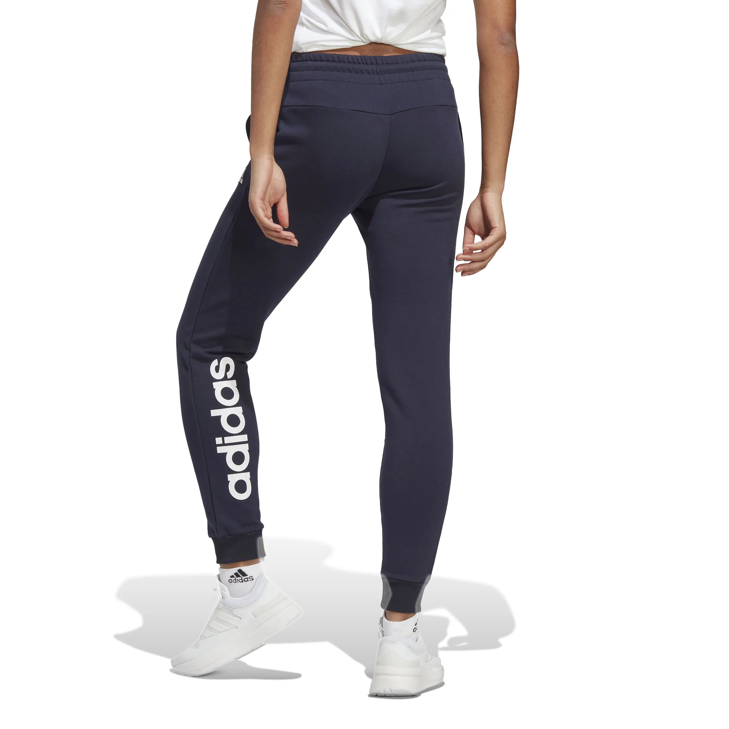 Essentials Linear French Terry Cuffed Pantalón De Entrenamiento Mujeres