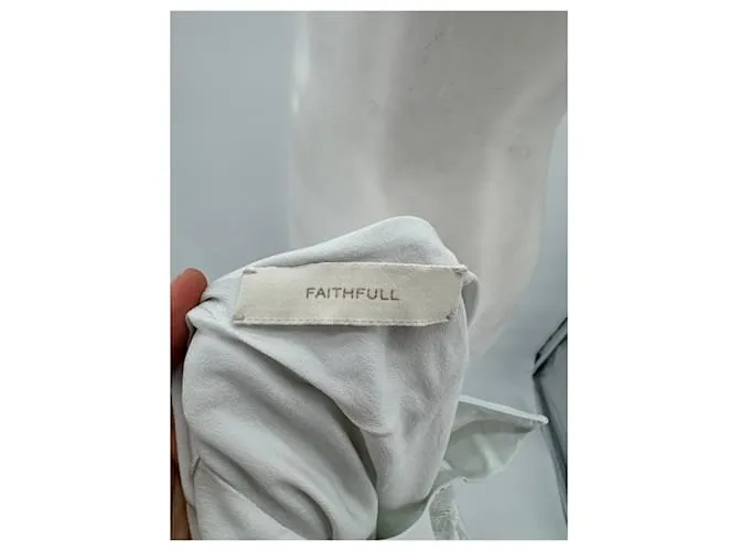 Faithfull the Brand FIEL LA MARCA Vestidos T.Seda XS Internacional Verde 