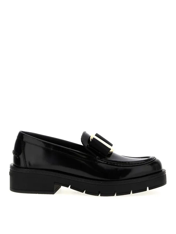 Ferragamo Mocasines - Negro