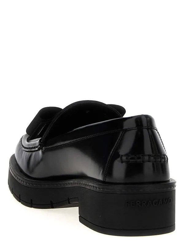 Ferragamo Mocasines - Negro