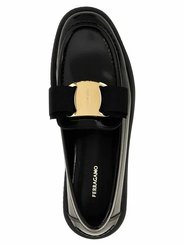 Ferragamo Mocasines - Negro