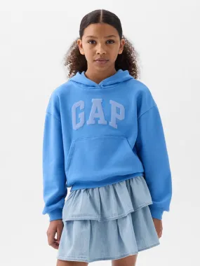 GAP Polerón GAP Logo Mini Sin Cierre Niña Rosado