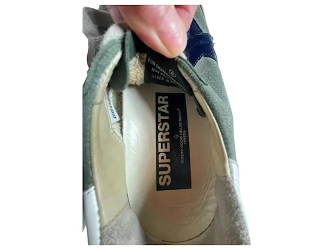 Golden Goose Deluxe Brand CESTA Verde claro 