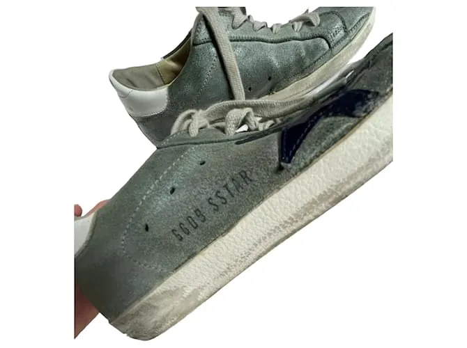 Golden Goose Deluxe Brand CESTA Verde claro 