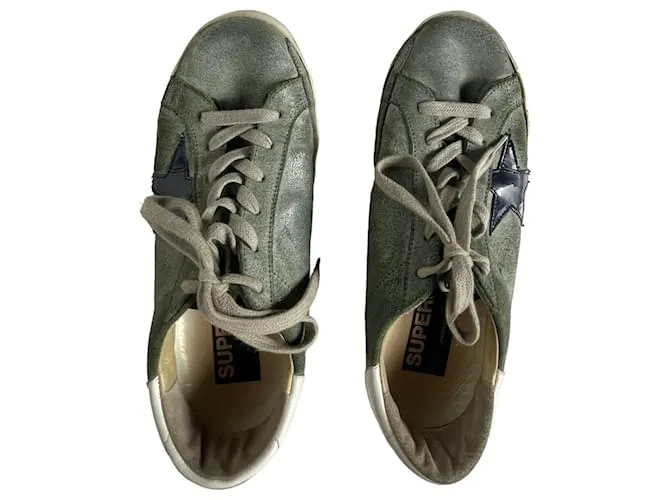 Golden Goose Deluxe Brand CESTA Verde claro 