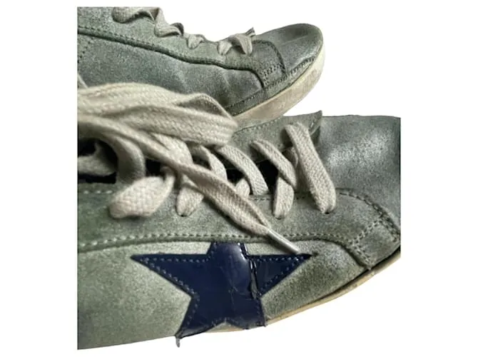 Golden Goose Deluxe Brand CESTA Verde claro 