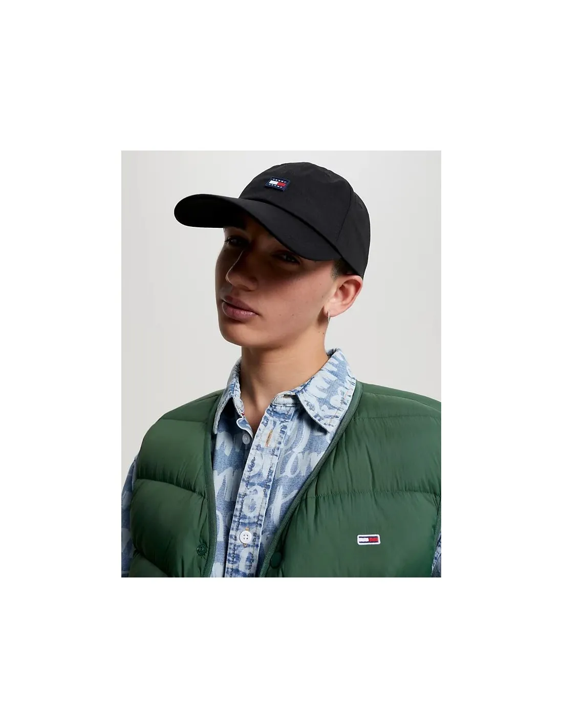 Gorra de béisbol de estilo skater de Tommy Jeans