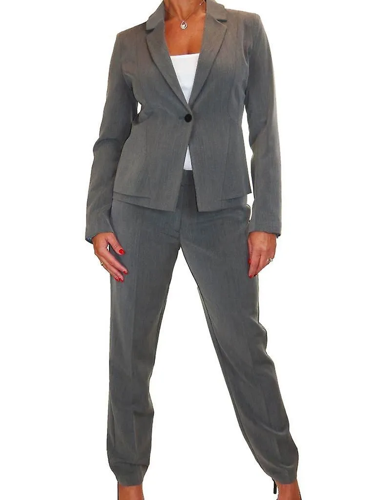 icecoolfashion Women's Smart Formal Business Jacket and Trousers Suit