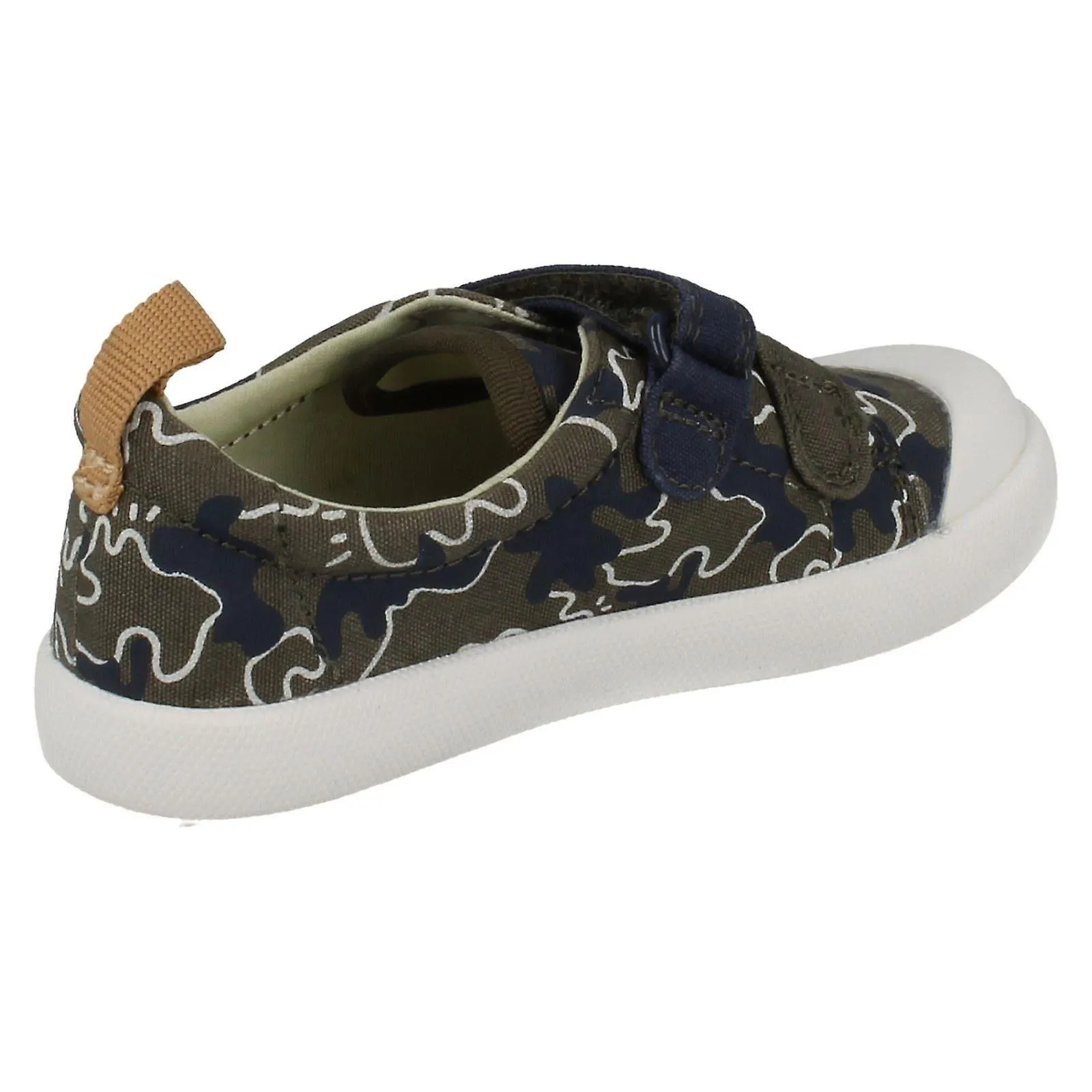 Infantil niños Clarks máquina lavable verano garabatos Halcy alta