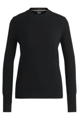 Jersey regular fit de cashmere lujoso