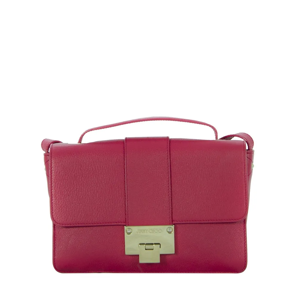 Jimmy Choo Bolso Rebel Fucsia