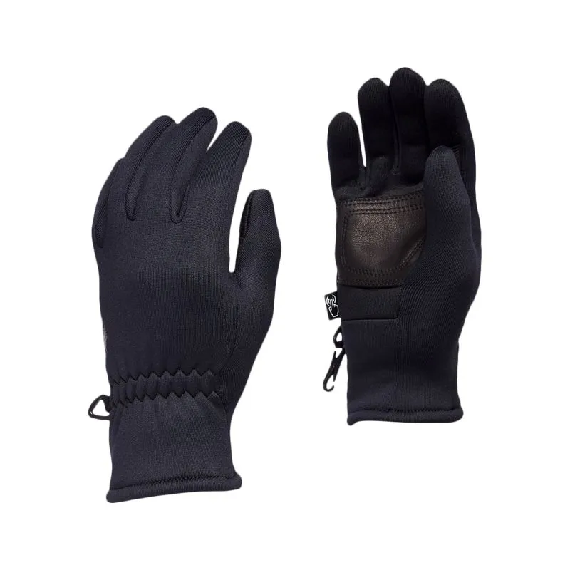 K Heavyweight Screentap Gloves Black Diamond (Black)