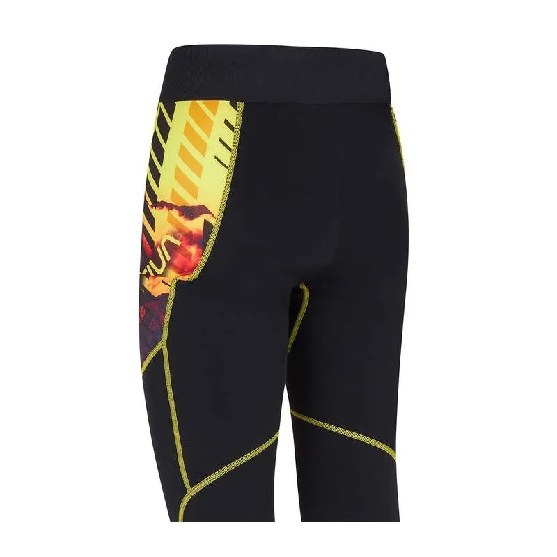 La Sportiva Stratos Racing Pant II M (Negro/Amarillo) Hombre