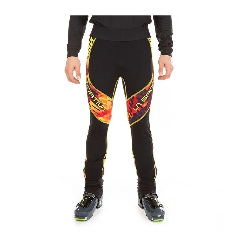 La Sportiva Stratos Racing Pant II M (Negro/Amarillo) Hombre