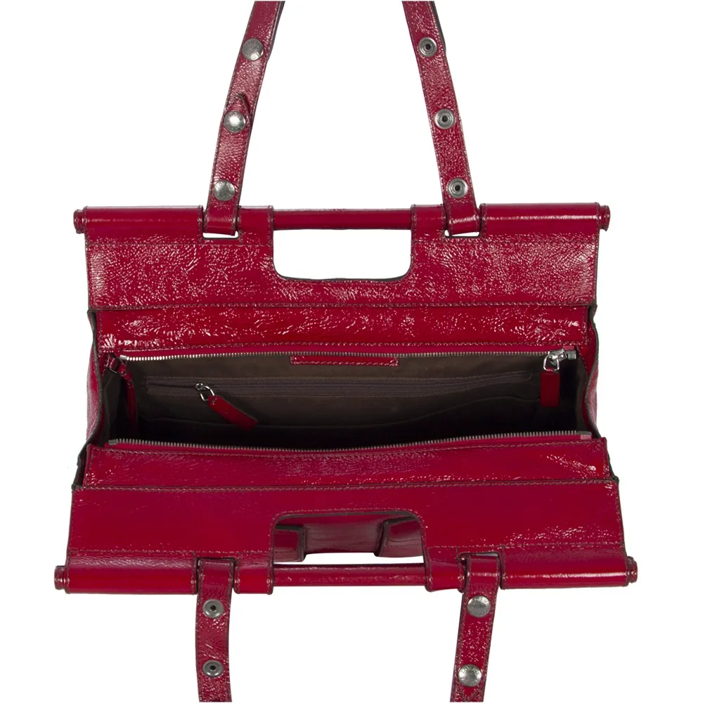 Loewe Bolso Charol Rojo