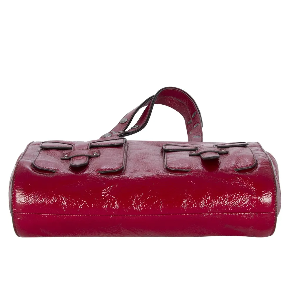 Loewe Bolso Charol Rojo