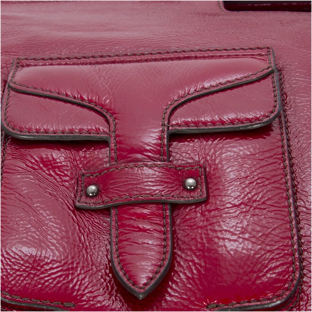 Loewe Bolso Charol Rojo