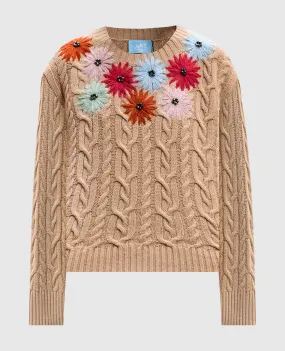 Max Mara Weekend SASIA beige sweater with wool