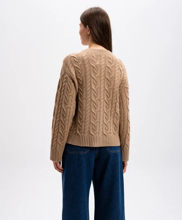 Max Mara Weekend SASIA beige sweater with wool