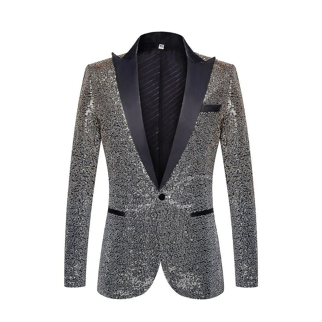 Men's sequined suit sequined party trim suit jacket