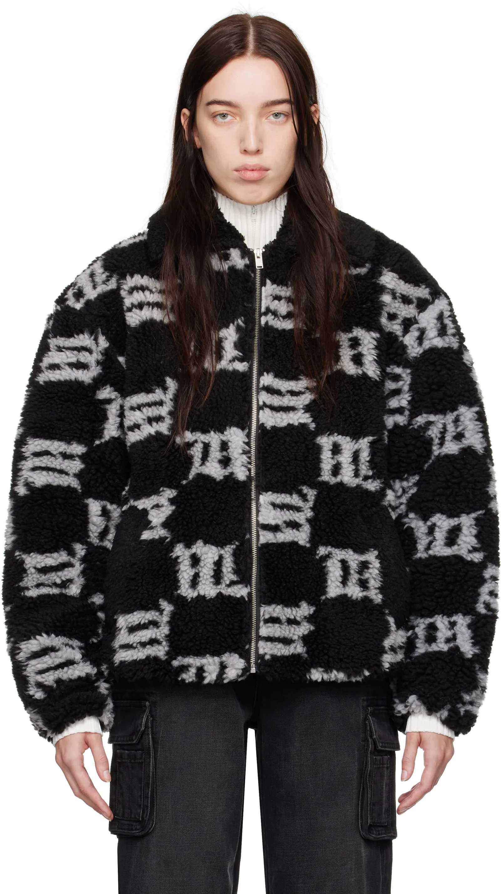 MISBHV Faux-Shearling Jacket