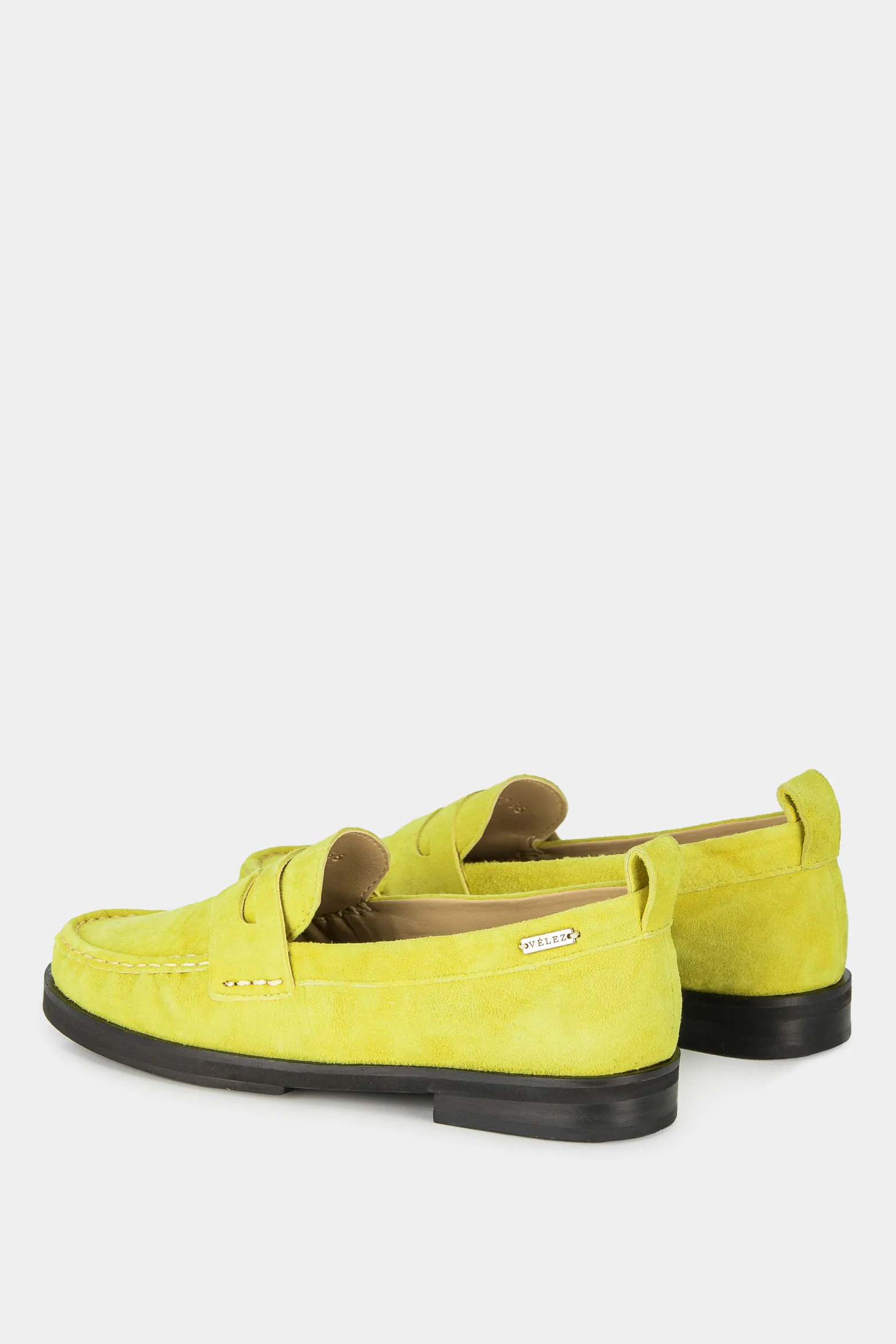 Mocasines de carnaza para mujer frambuesa Verde Oliva