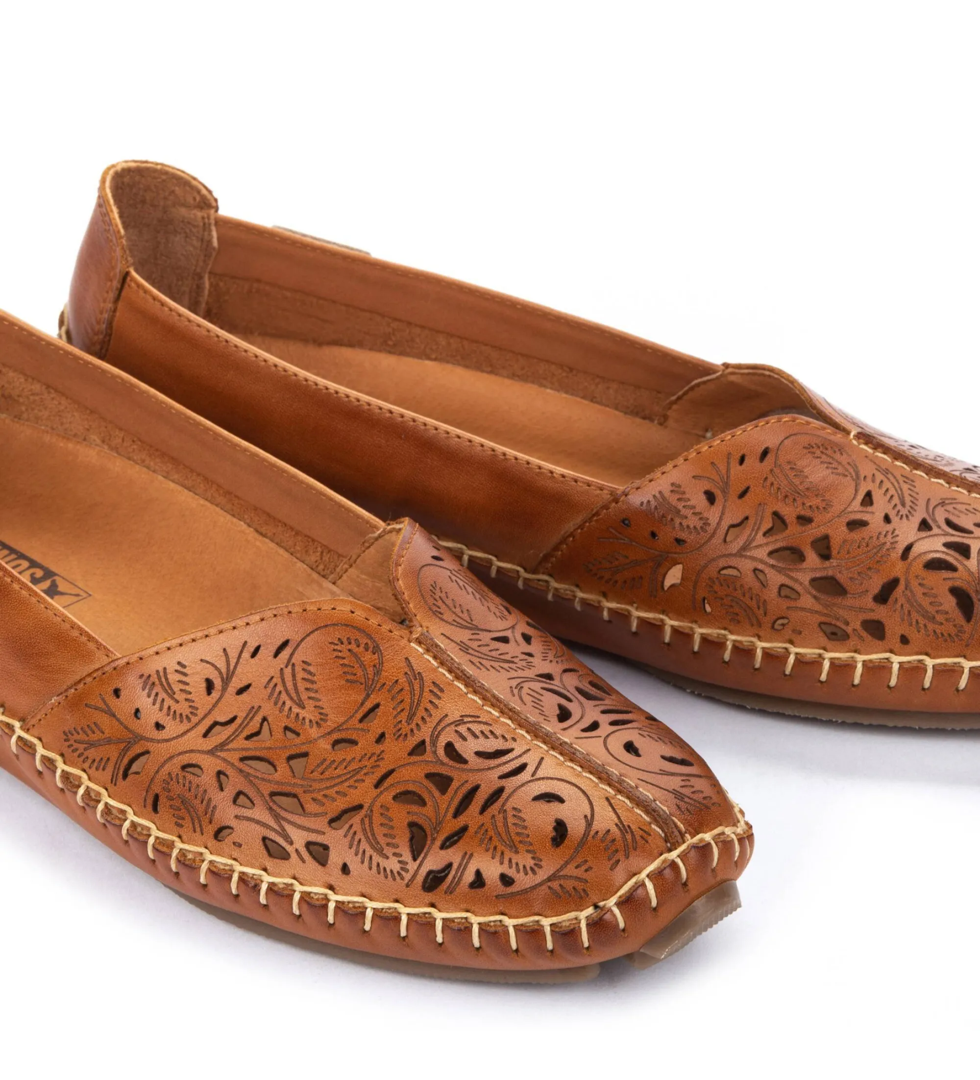 Mocasines de Piel Jerez marrón