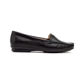 Mocasines de piel negros by