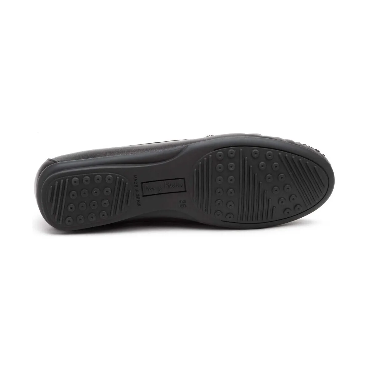 Mocasines de piel negros by