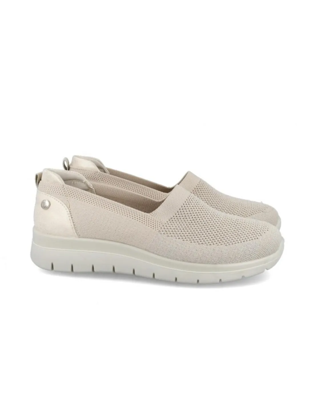 MOCASINES MUJER AMARPIES AMD26331 BEIGE