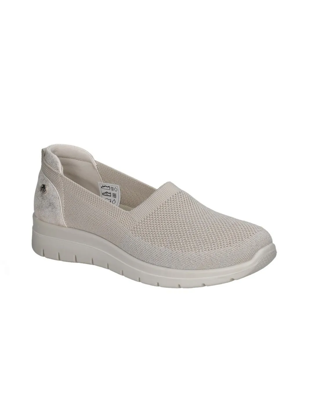 MOCASINES MUJER AMARPIES AMD26331 BEIGE