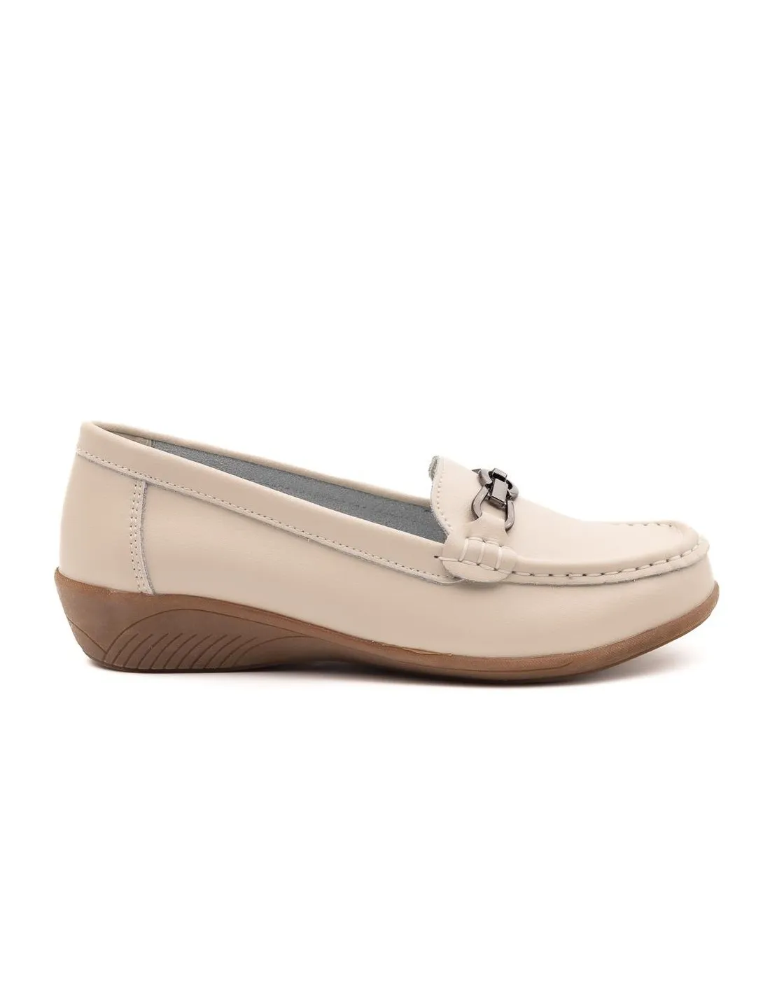 MOCASINES MUJER VICMART 508 BEIGE