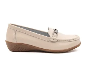 MOCASINES MUJER VICMART 508 BEIGE