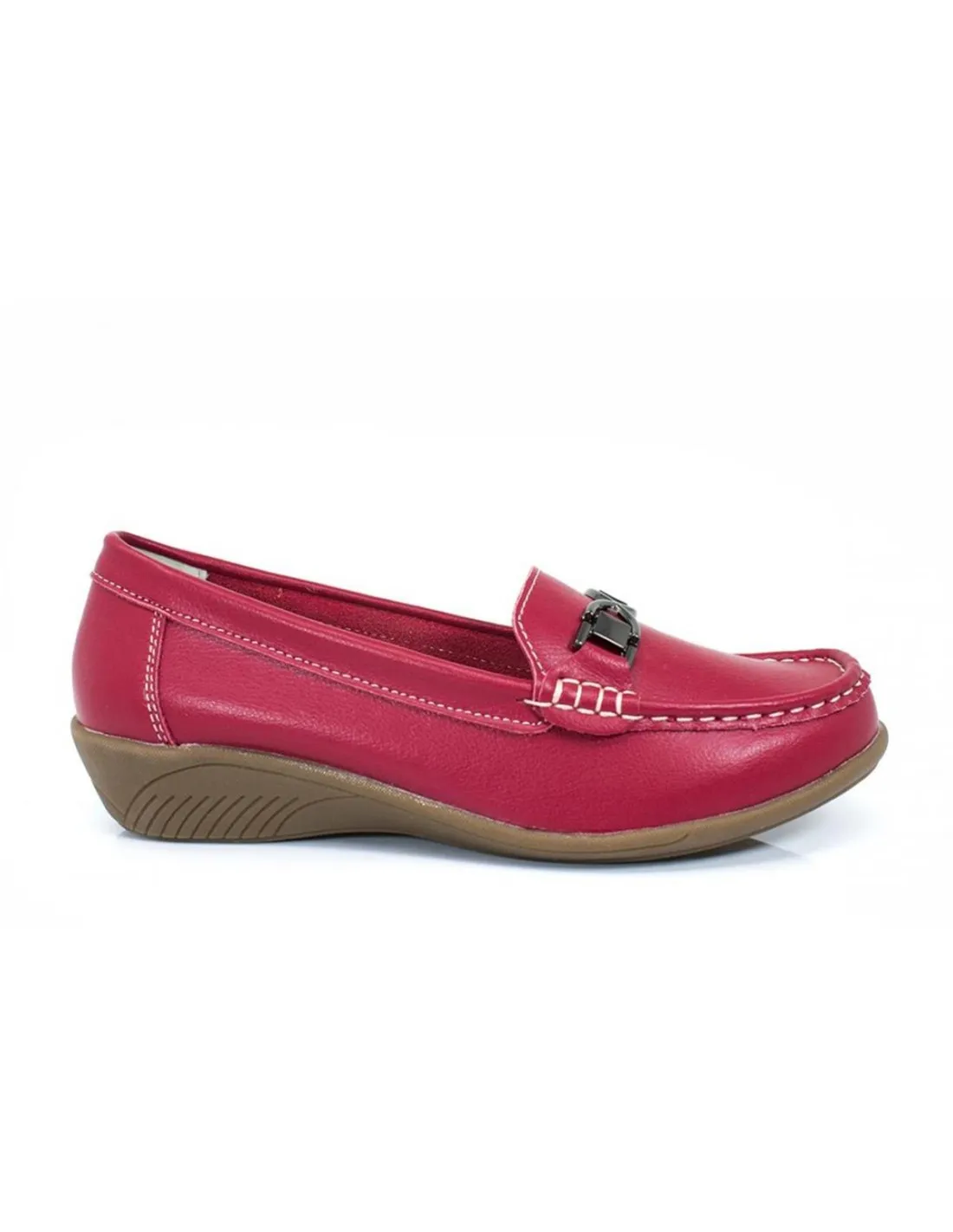 MOCASINES MUJER VICMART 508 ROJO