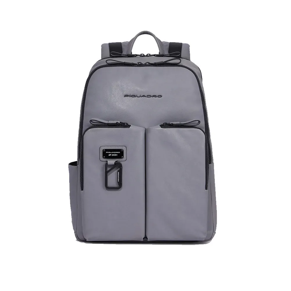 Mochila de Piel Piquadro CA3869AP/GR Color Gris