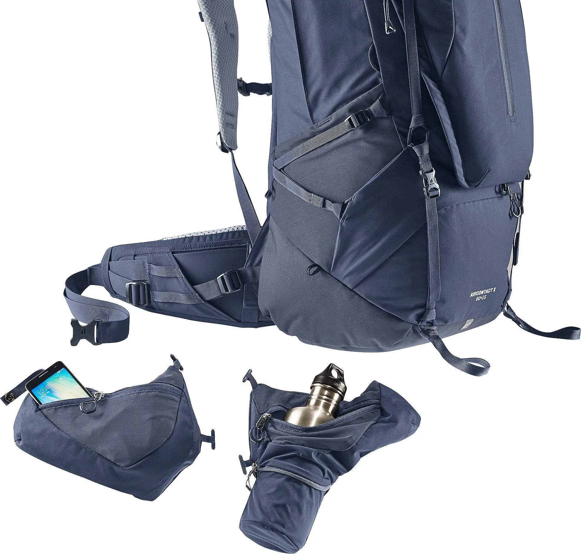 mochila Deuter Aircontact X 80+15 - Ink