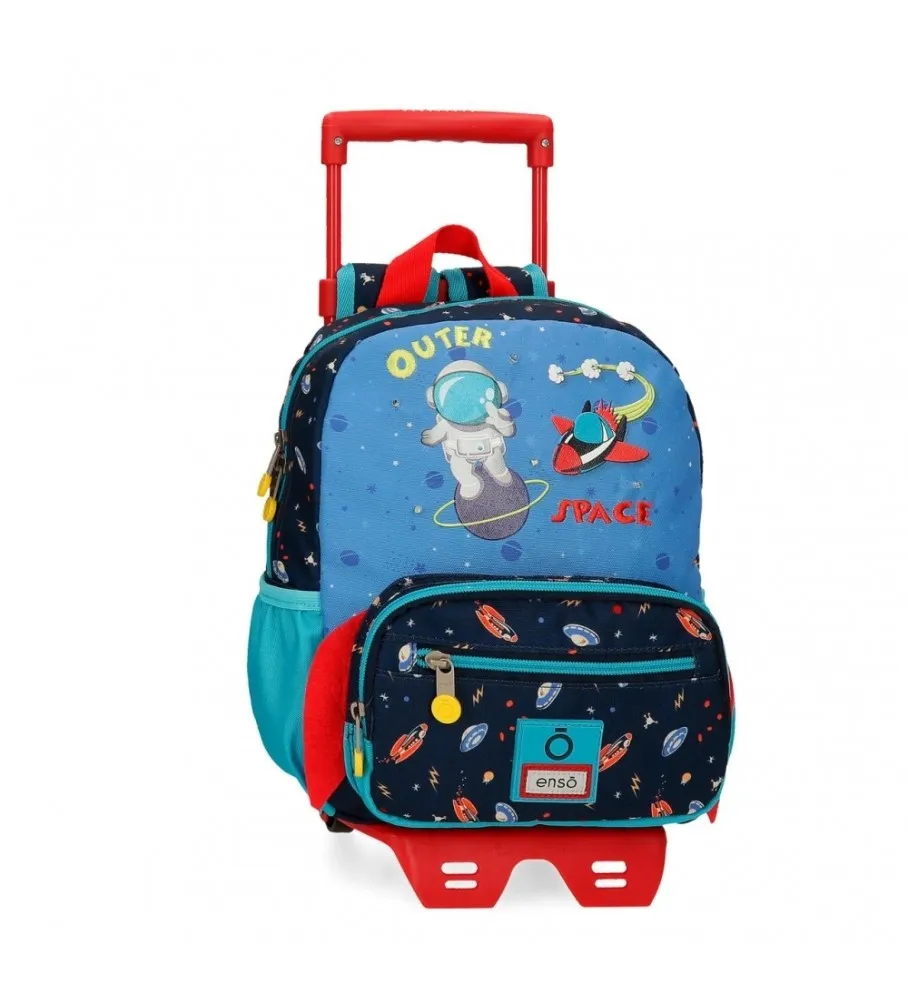 Mochila Enso Outer Space con carro 28 cm