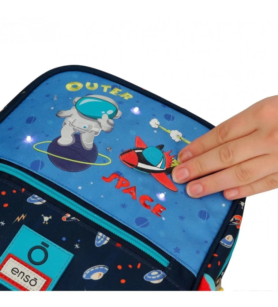 Mochila Enso Outer Space con carro 28 cm