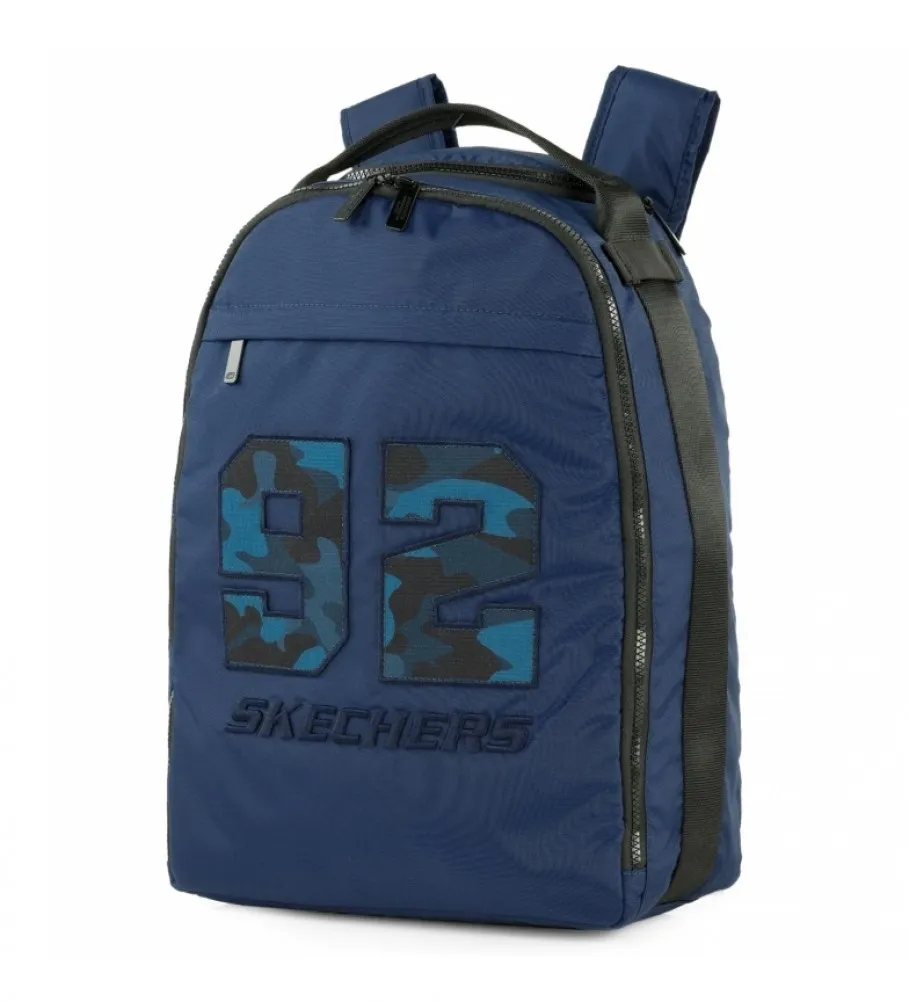 Mochila escolar S988 azul -31x42,5x16 cm-