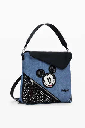 Mochila L denim Mickey