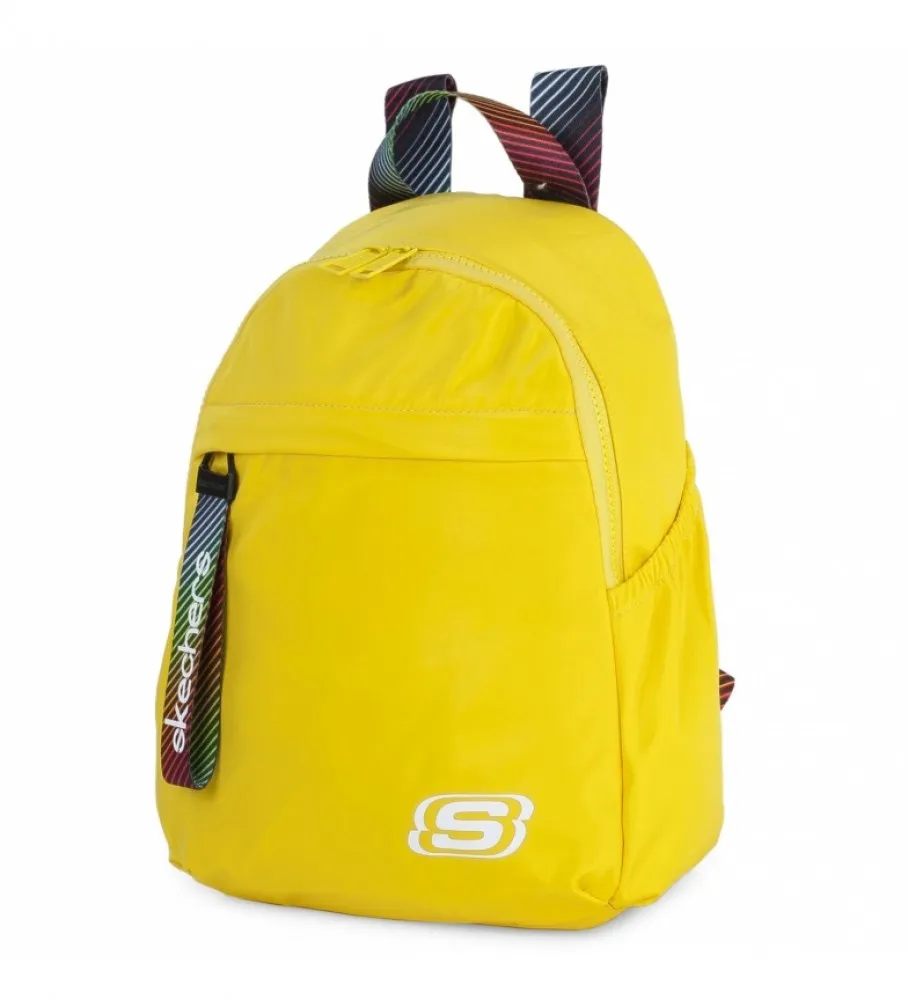 Mochila Pequeña S895 Amarillo -32X23X12Cm-