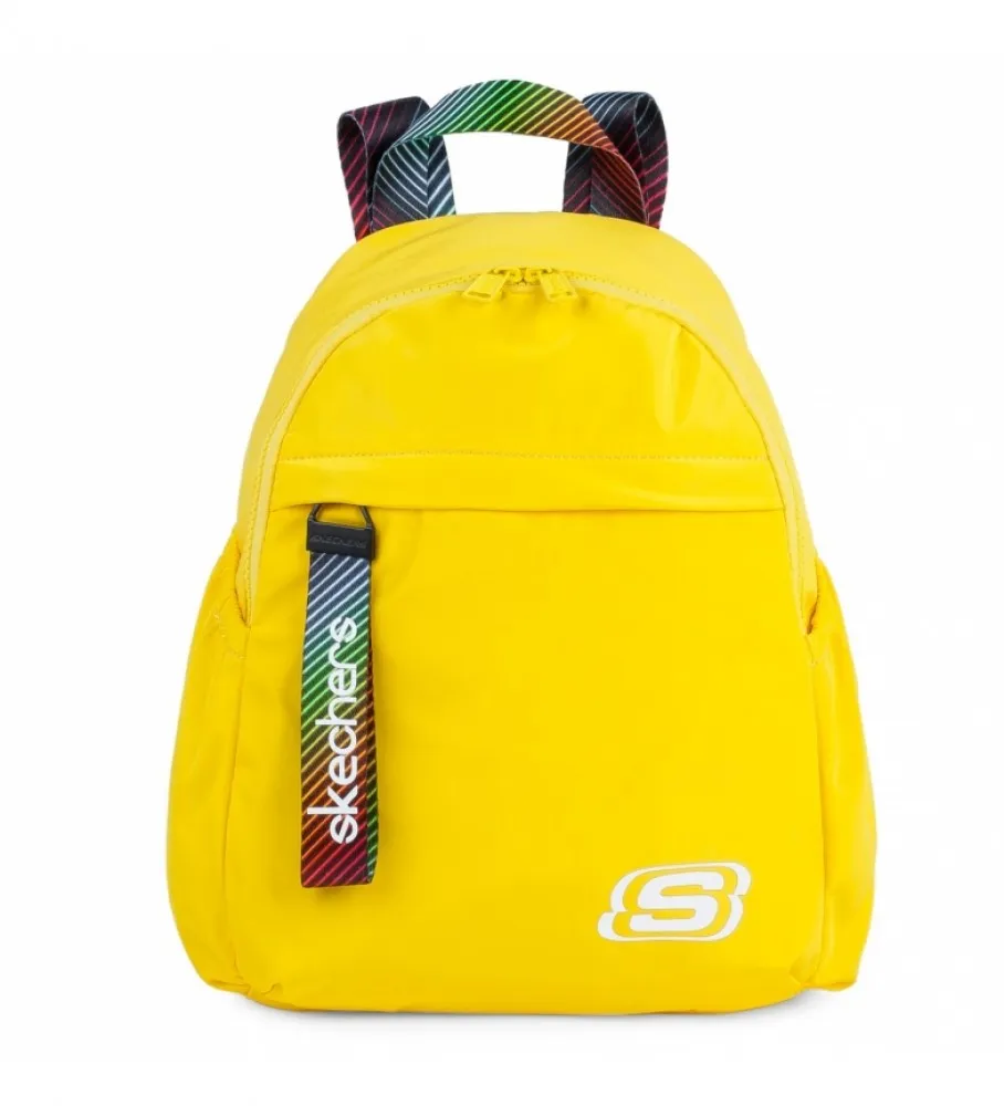 Mochila Pequeña S895 Amarillo -32X23X12Cm-