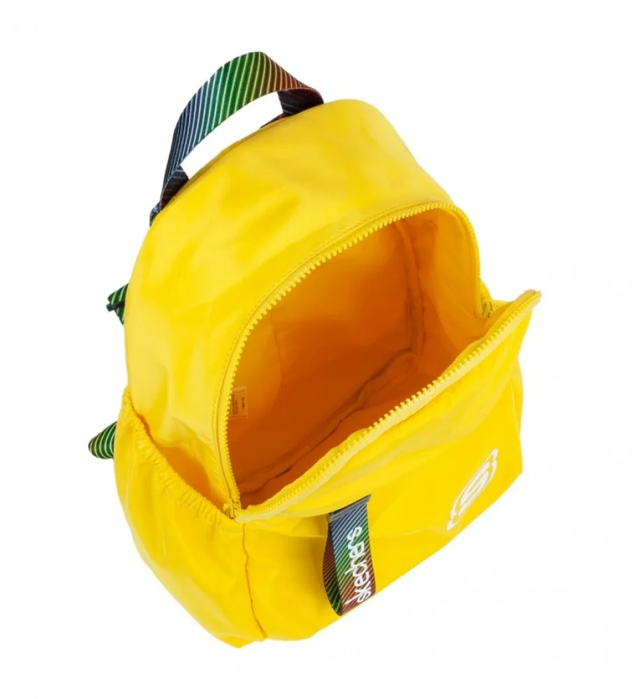 Mochila Pequeña S895 Amarillo -32X23X12Cm-