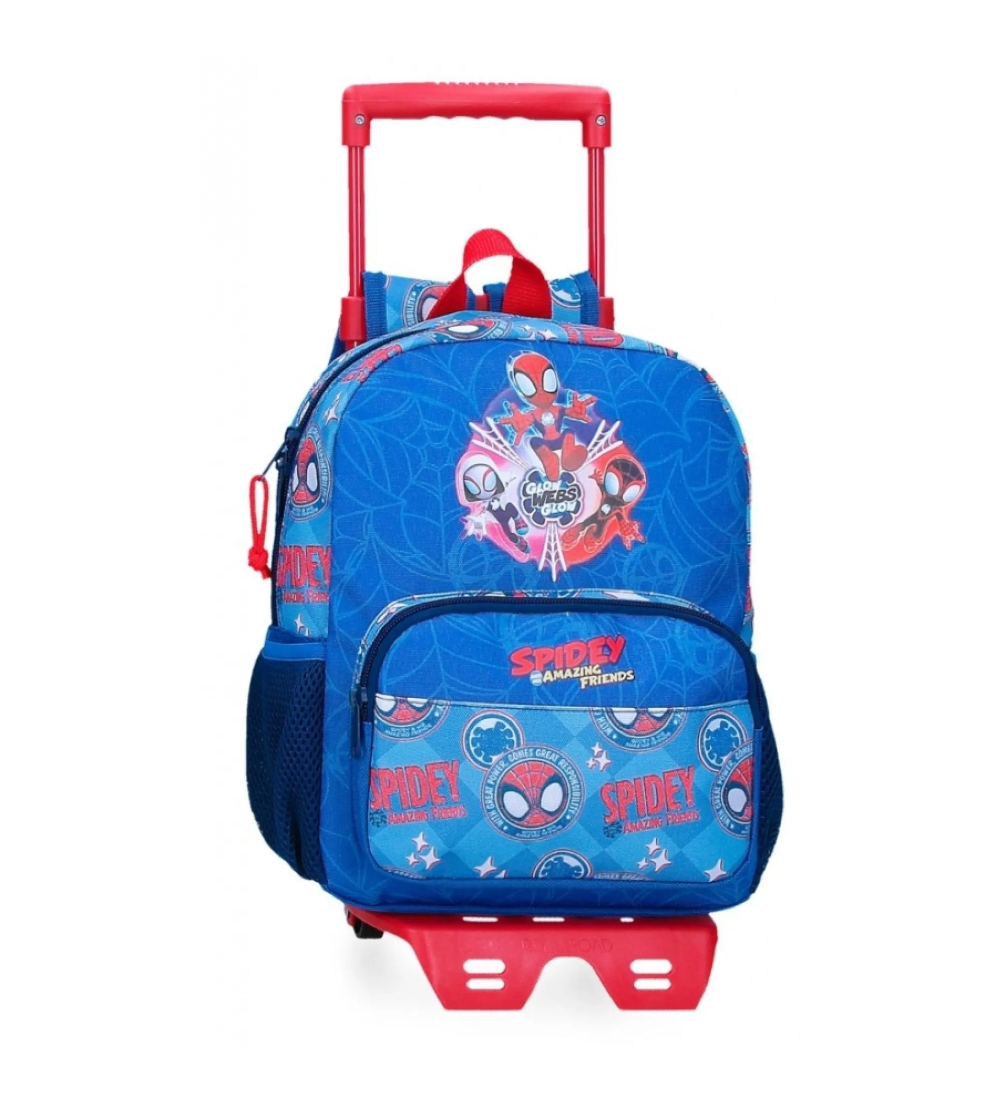 Mochila Spidey Power of 3 28 cm con carro marino