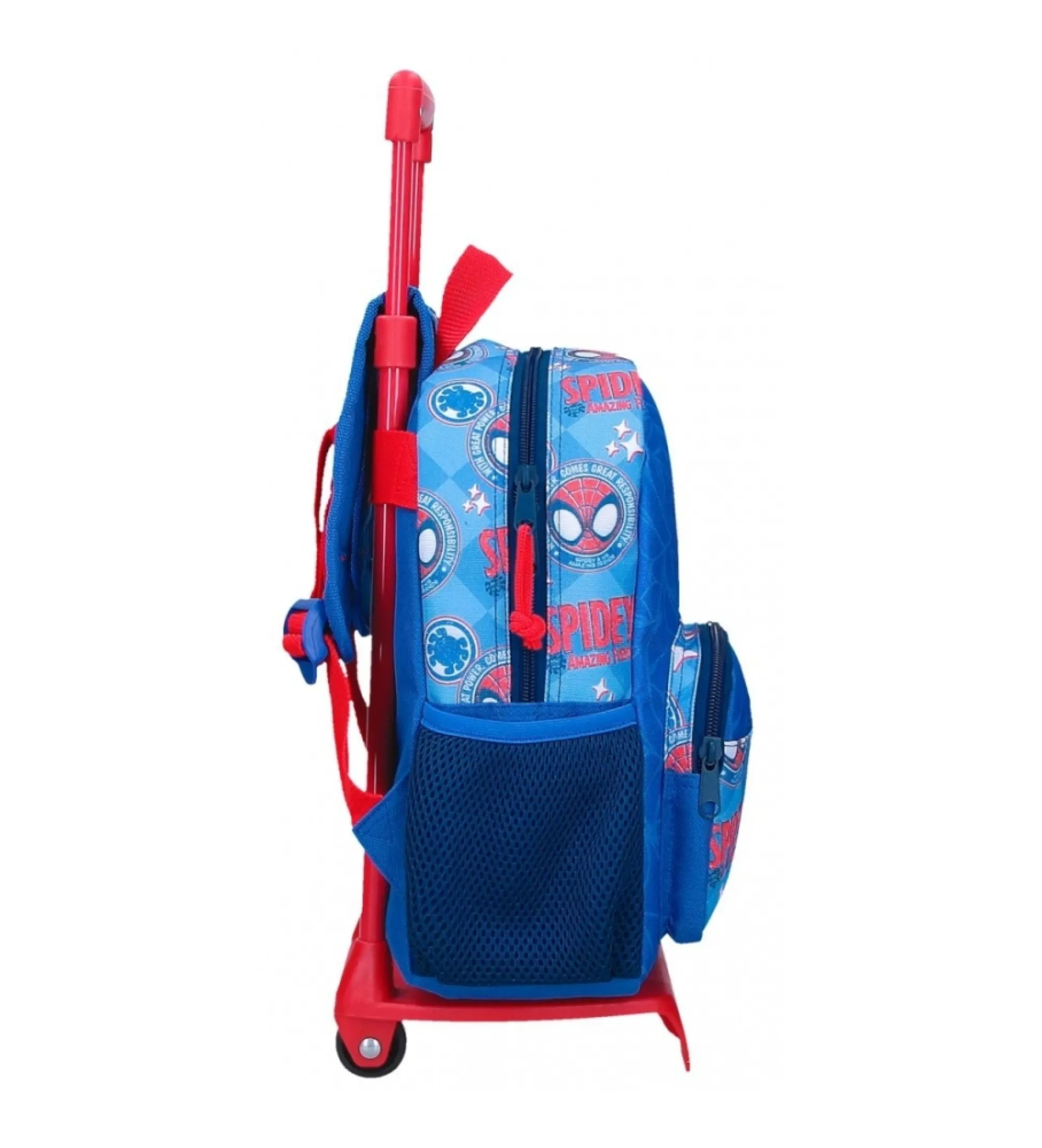 Mochila Spidey Power of 3 28 cm con carro marino