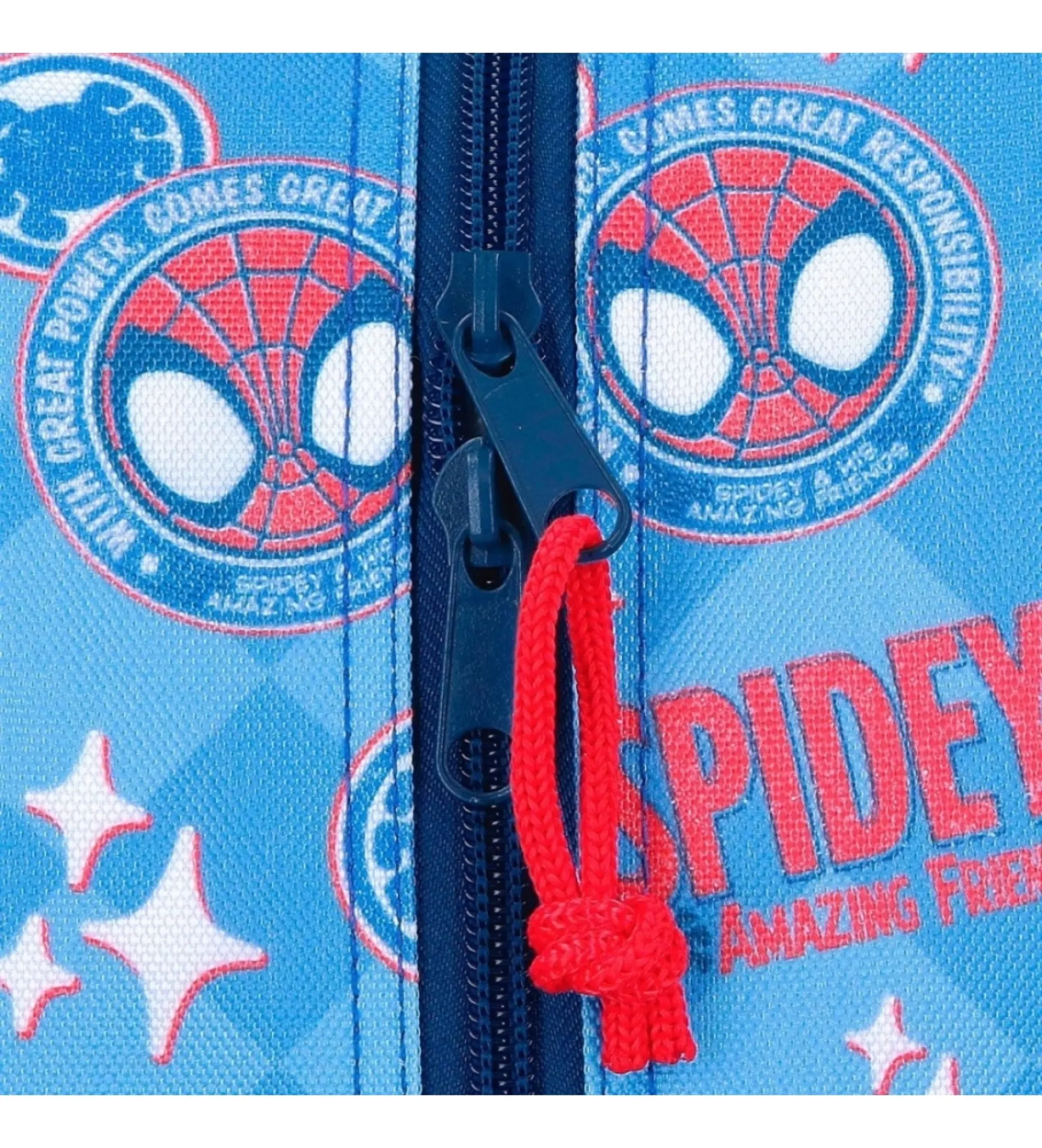 Mochila Spidey Power of 3 28 cm con carro marino